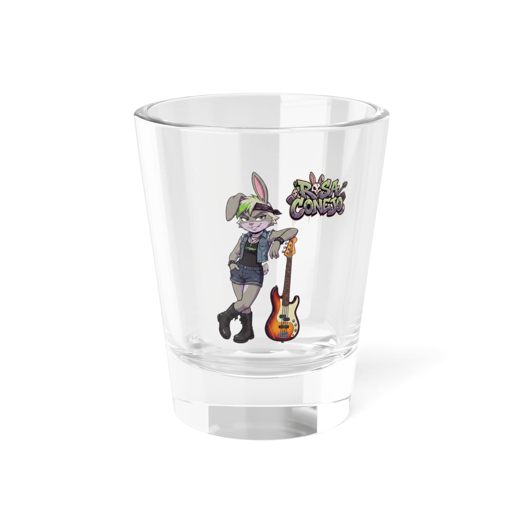 DEADHEXY Rosa Conejo 1.5oz Collectible Shot Glass