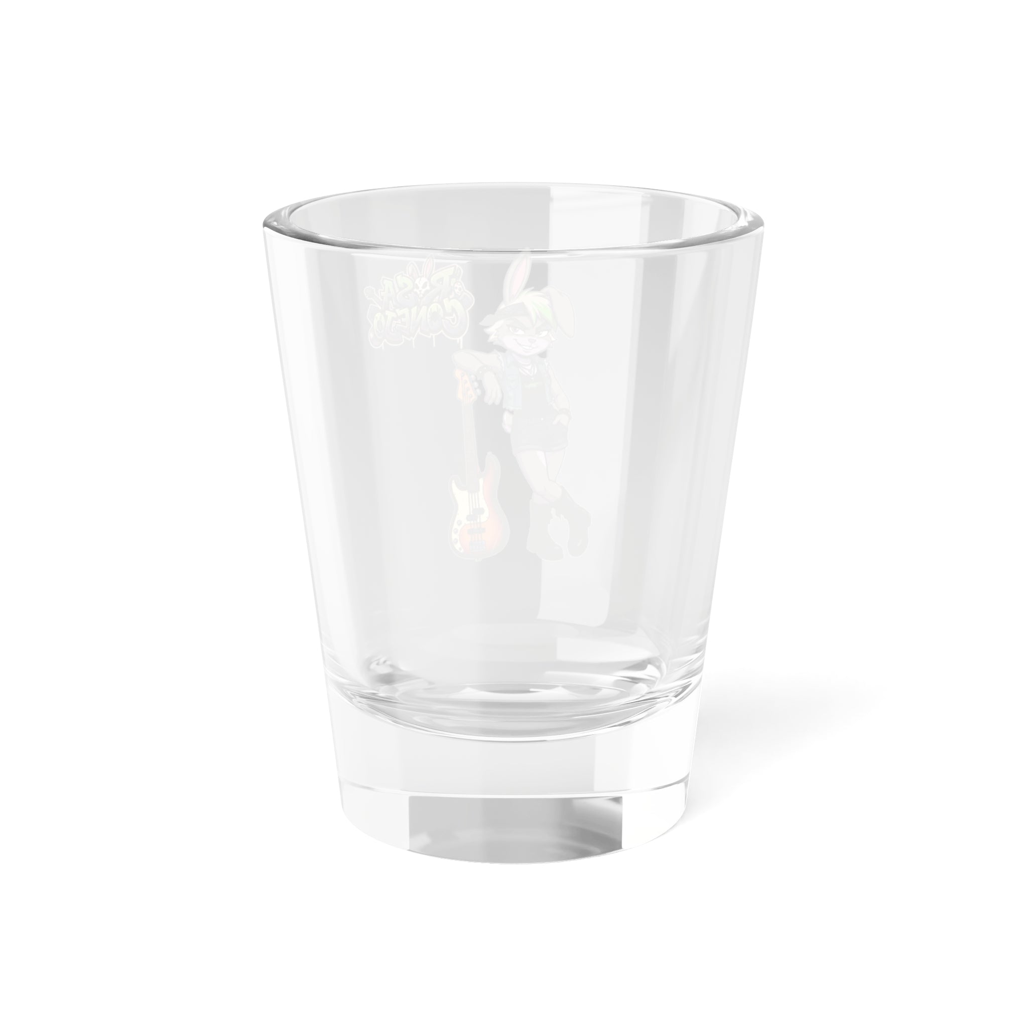 DEADHEXY Rosa Conejo 1.5oz Collectible Shot Glass